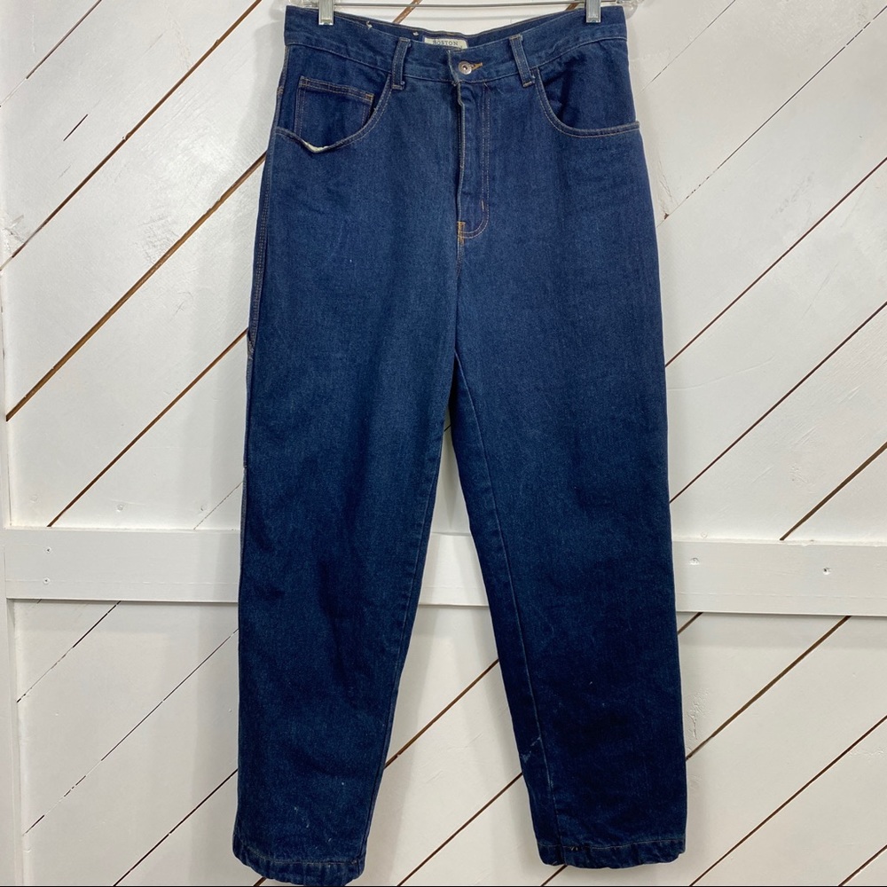 Boston Traders Flannel Carpenter Jeans Size 32x30